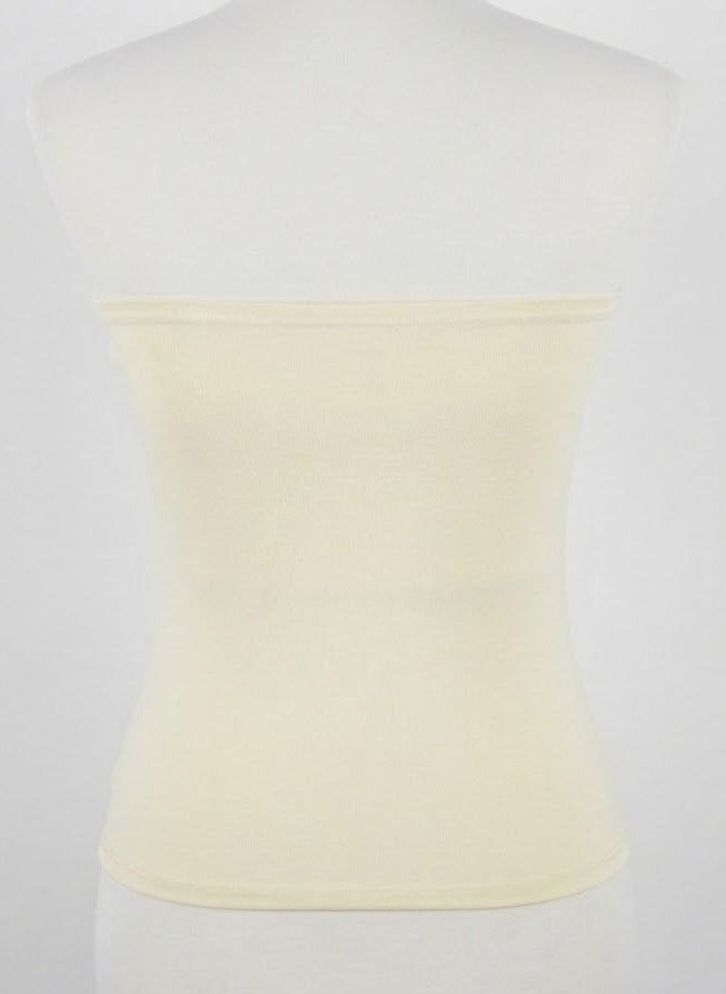 Butter Yellow Tube Top