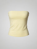 Butter Yellow Tube Top