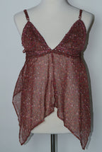 Rosewood Sheer Chiffon Cami
