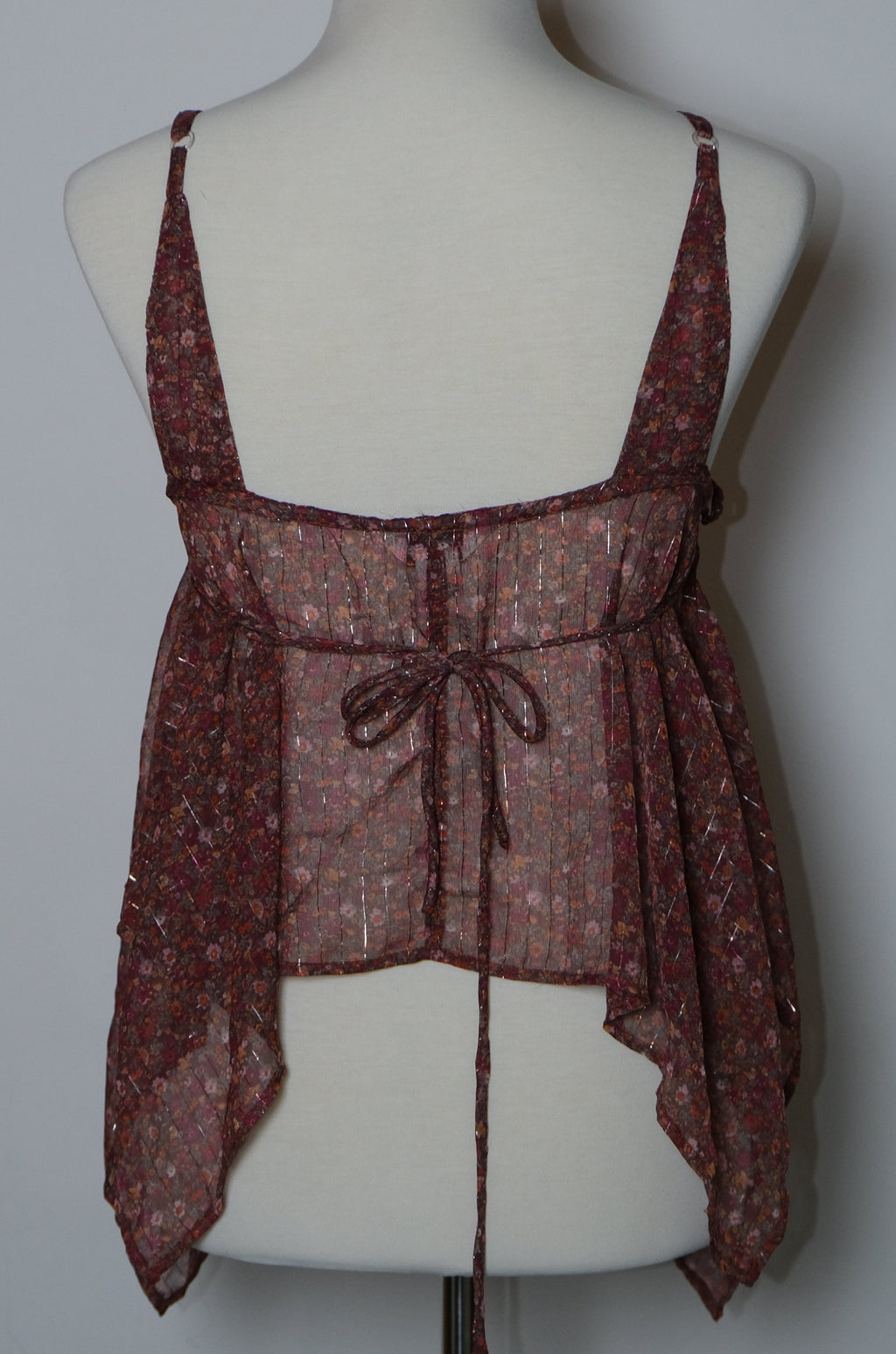 Rosewood Sheer Chiffon Cami