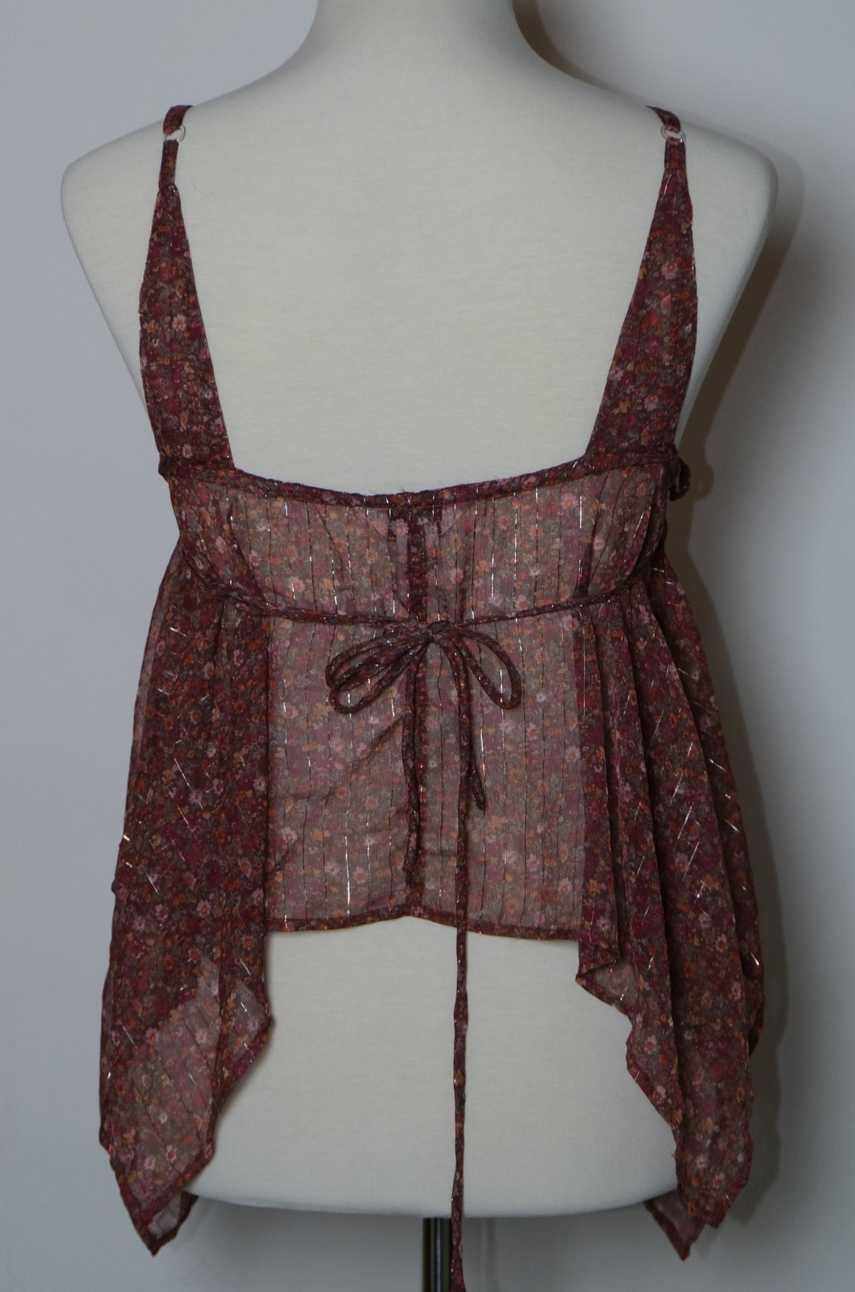 Rosewood Sheer Chiffon Cami
