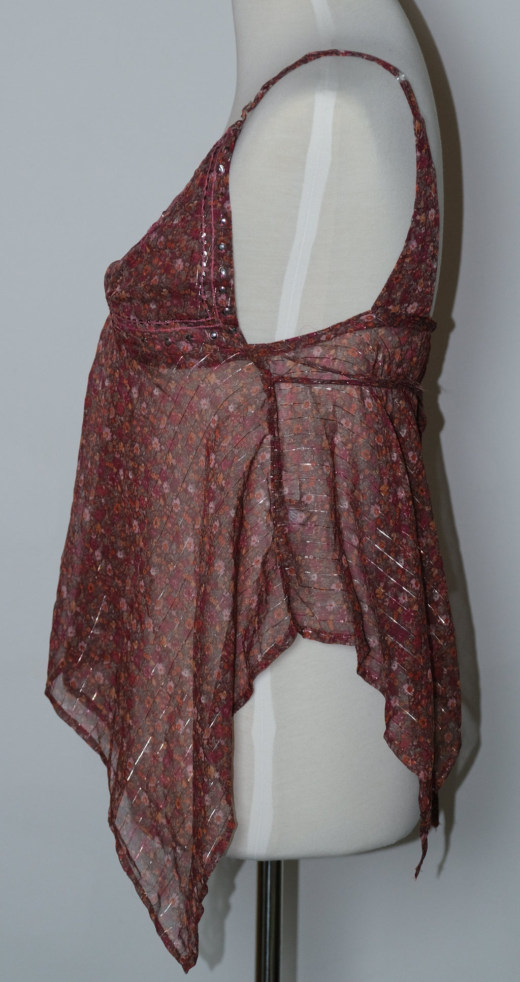 Rosewood Sheer Chiffon Cami