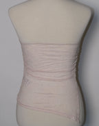 Light Pink Lace Tube Top
