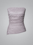 Light Pink Lace Tube Top